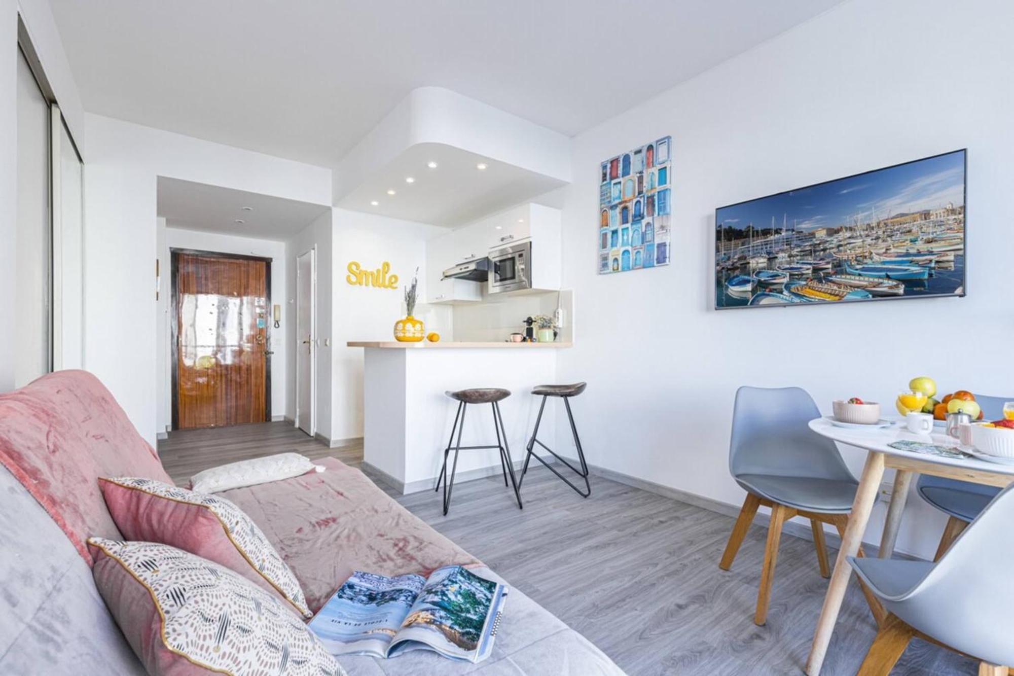 Buffa 21 - 2min From The Sea - Terrace Appartement Nice